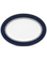Фото #1 товара Odessa Cobalt Platinum Oval Platter, 14"