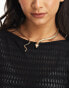 DesignB London snake choker necklace in gold