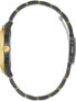 Фото #3 товара Guess Damen Armbanduhr Gilded 40 mm Brokatmuster auf Armband und Zifferblatt Armband Edelstahl GW0303L1