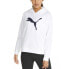 Фото #1 товара Puma Modern Sports Pullover Hoodie Womens White Casual Outerwear 847104-02