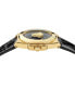 Фото #2 товара Часы Versace Women's Swiss Black Leather Watch