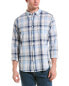 Weatherproof Vintage Plaid Shirt Men's Blue S