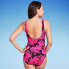 Women's UPF 50 Cinch-Front One Piece Swimsuit