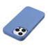 Фото #12 товара Skórzane etui iPhone 14 Pro Max magnetyczne z MagSafe Litchi Premium Leather Case niebieski