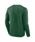 Фото #3 товара Men's Green New York Jets Big and Tall Wordmark Long Sleeve T-shirt