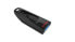 SanDisk Ultra - 128 GB - USB Type-A - 3.0 - 100 MB/s - Slide - Black