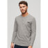 SUPERDRY Vintage Logo Emb Henley long sleeve T-shirt