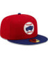 Men's Red Buffalo Bisons Authentic Collection 59FIFTY Fitted Hat