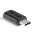 Фото #2 товара Lindy USB 2.0 Type C to Micro-B Adapter - USB-C - Micro-B - Black