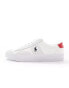 Polo Ralph Lauren Sayer Sport trainer in cream with pony logo