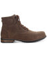 Men's Baker Faux-Leather Lace-Up Boots, Created for Macy's