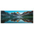 Glasbild Berglandschaft am Lake Magog