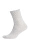 Erkek 3'lü Pamuklu Soket Çorap C0166axns