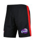 Фото #3 товара Men's Black LA Clippers Hardwood Classics Reload 2.0 Swingman Shorts