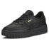 Фото #2 товара Puma Cali Dream Leather Lace Up Womens Black Sneakers Casual Shoes 39273002