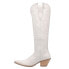 Фото #5 товара Dingo Raisin Kane Embroidered Snip Toe Cowboy Womens White Casual Boots DI167-1