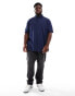 Polo Ralph Lauren Big &Tall icon logo pima cotton polo classic fit in navy