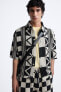 GEOMETRIC JACQUARD SHIRT