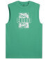 Фото #1 товара Men's ESS+ Palm Resort Logo Graphic Sleeveless T-Shirt