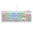 Фото #3 товара Sharkoon SKILLER SGK3 - Full-size (100%) - USB - Mechanical - QWERTZ - RGB LED - White