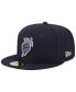 Фото #1 товара Men's Navy Charlotte Knights Theme Nights Black Hornets 59FIFTY Fitted Hat