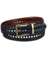 Фото #5 товара Men's Reversible Lace Logo Belt