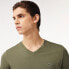 ფოტო #4 პროდუქტის LACOSTE TH6710 short sleeve v neck T-shirt