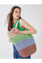 Фото #3 товара Сумка LCW ACCESSORIES Color Block Straw Shoulder Bag