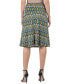 Фото #2 товара Women's Elastic Waist Knee Length Skirt