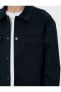 Фото #28 товара Gömlek Ceket Cep Detaylı Çıtçıt Düğmeli Klasik Yaka
