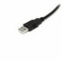 Кабель USB A — USB B Startech USB2HAB30AC Чёрный