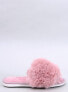 Фото #3 товара Меховые тапочки с открытым носком KEMARS розовый