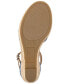 Фото #5 товара Women's Seleeney Wedge Sandals, Created for Macy's