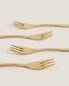 Фото #5 товара Decorative engraved brunch fork set