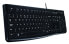 Фото #1 товара Logitech K120 Corded Keyboard - Wired - USB - QWERTZ - Black