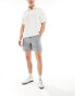 Фото #5 товара Jack & Jones chino shorts withdrawstring waist shorts in grey