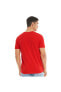 Фото #4 товара Футболка мужская PUMA Ess Logo Tee Erkek Kırmızı Tişört