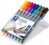 Фото #2 товара Staedtler Staedtler 313 WP8, Black, Blue, Brown, Green, Orange, Red, Violet, Yellow, Black, Polypropylene (PP), 0.4 mm, 1 pc(s)