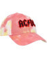 Men's Yellow, Orange AC/DC Ballpark Tie-Dye Adjustable Hat