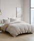 Фото #2 товара Одеяло Clean Spaces mara с вафельным плетением 3-х предметный набор на душевую комнату, Король/Калифорния Кинг