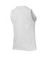 ფოტო #4 პროდუქტის Women's Charcoal, White Michigan Wolverines Tank Top and Leggings Sleep Set