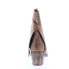 Фото #13 товара Bed Stu Iris F393015 Womens Brown Leather Zipper Casual Dress Boots