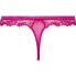 LISE CHARMEL 278137 DRESSING FLORAL THONG IN MAGENTA Us Small