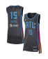 ფოტო #2 პროდუქტის Women's Tiffany Hayes Black Atlanta Dream Rebel Edition Jersey