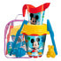 Фото #2 товара DISNEY Mickey Castle Cube Backpack