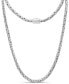 Фото #1 товара Borobudur Round 4mm Chain Necklace in Sterling Silver