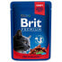 BRIT Premium Cat Beef Stew&Peas 100g wet food for cat