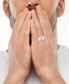 ფოტო #2 პროდუქტის EFFY® Men's White Topaz Solitaire Ring (4-3/4 ct. t.w.) in Sterling Silver