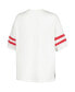 ფოტო #3 პროდუქტის Women's White Houston Astros Winners Half-Sleeve Fashion Top