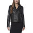 ფოტო #1 პროდუქტის Women's Carnegie Moto Leather Jacket